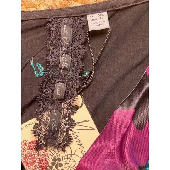 Mismash Smash! Sleeveless Sheath Cowl Neck Dress, size Large - Picture 4 of 4